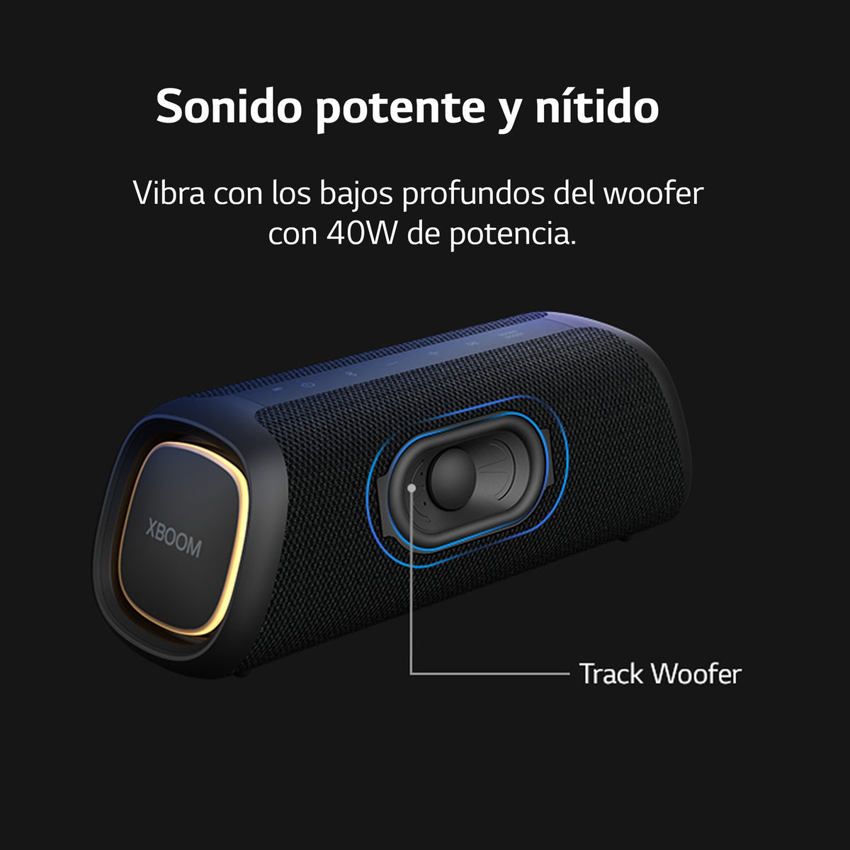 ALTAVOZ LG XG7QBK 40W BLUETOOTH IP67 24H