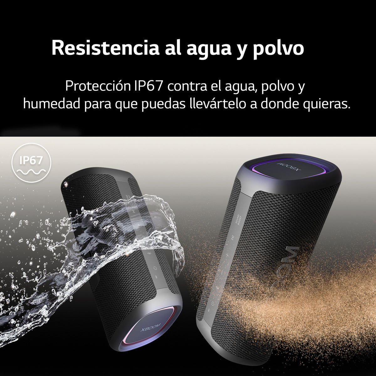 ALTAVOZ LG XG7QBK 40W BLUETOOTH IP67 24H