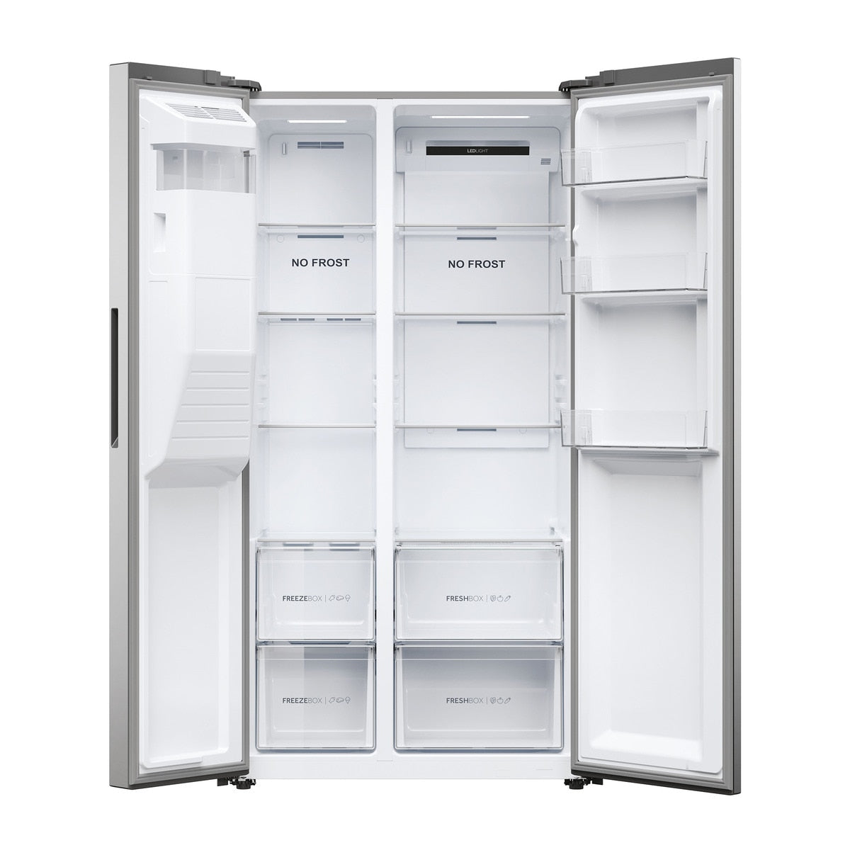 FRI. HAIER HSR5918DIMP 177x91x66 NF INOX DISP