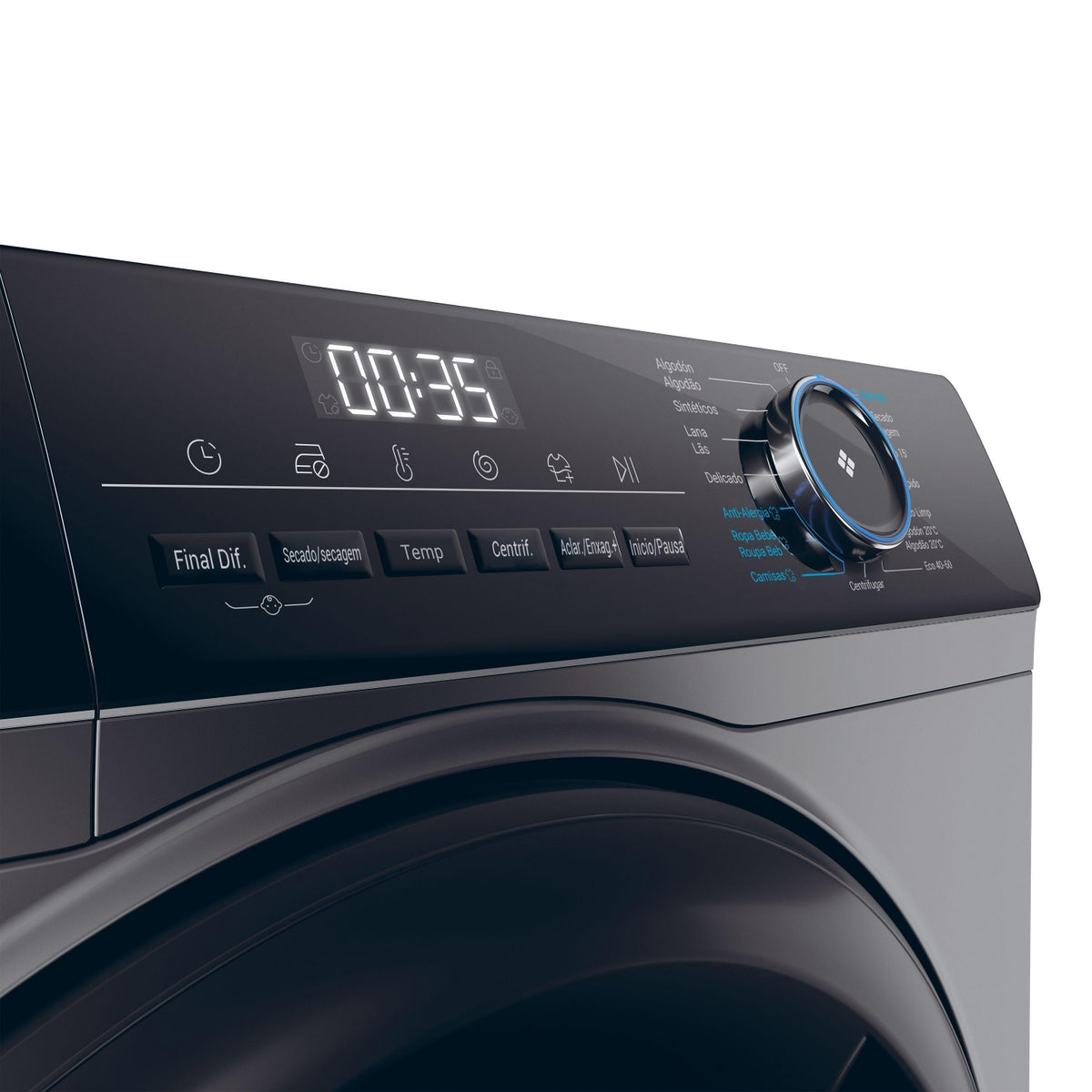 LVD.SEC. HAIER HWD80B14939S8IB 8/5K 1400R SILVER