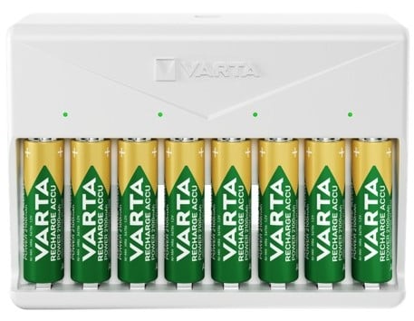 CARGADOR PILAS VARTA 8 AA/AAA MULTI