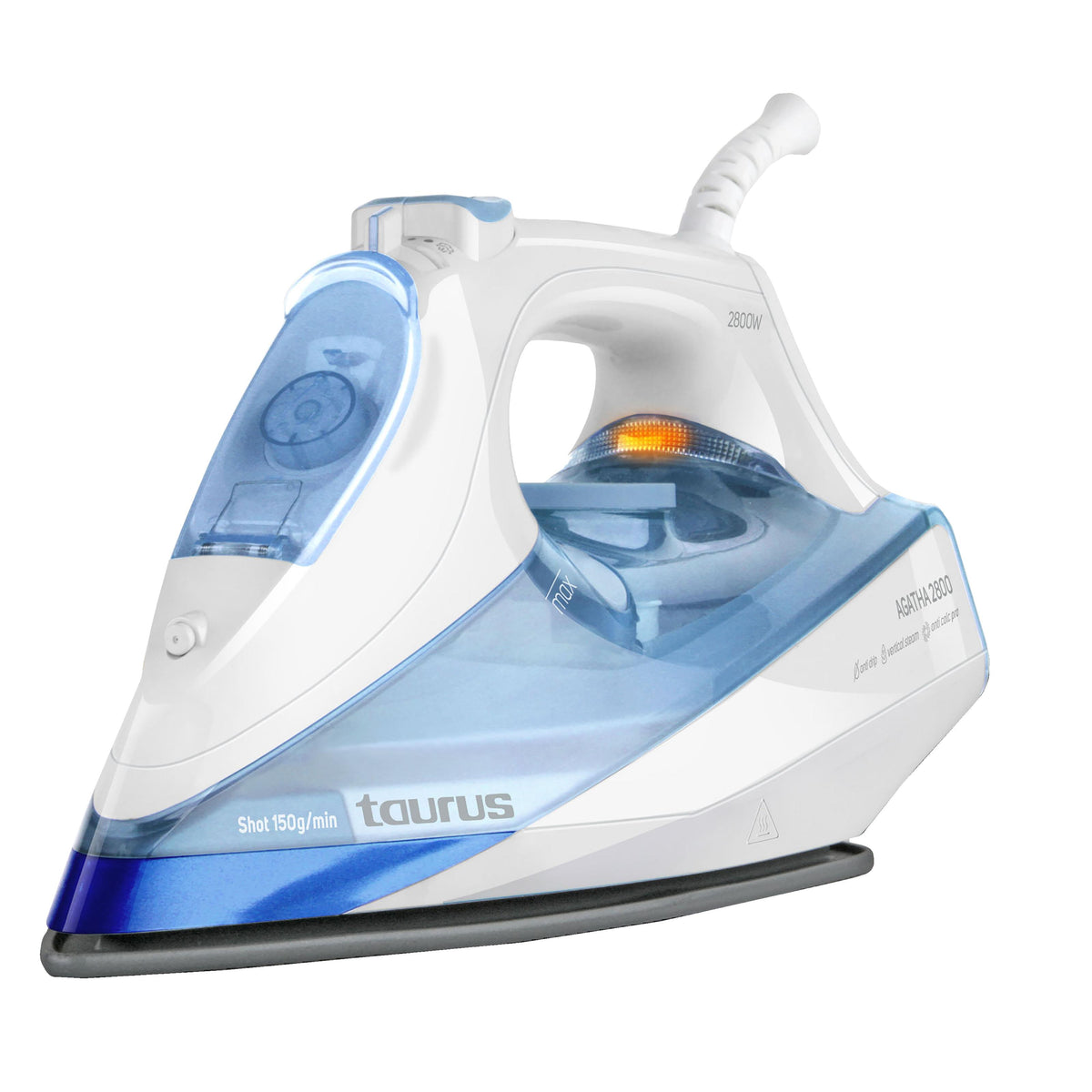 PLANCHA TAURUS AGATHA 2800W. SUELA CERAMICA, REGUL