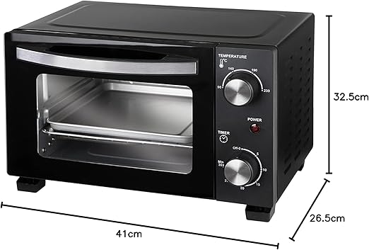 HORNO SOBREMESA JATA JEHN0910 10L 800W 37X27X23CM