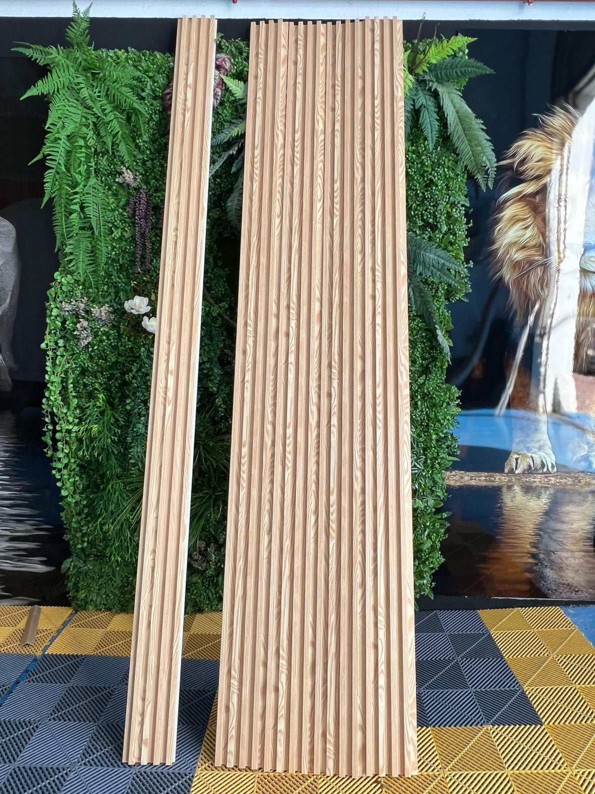 Listón decorativo PVC Madera Pino Regular 290 x 16 cm
