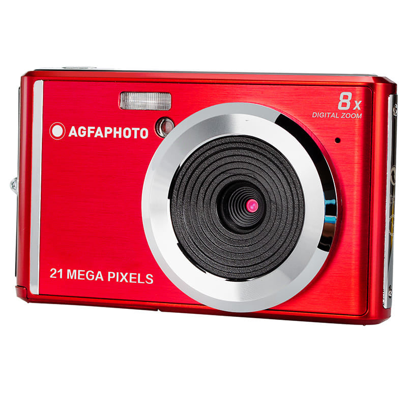 CAMARA AGFA CAMARA DC5200 RED 21MP ZOOM X8