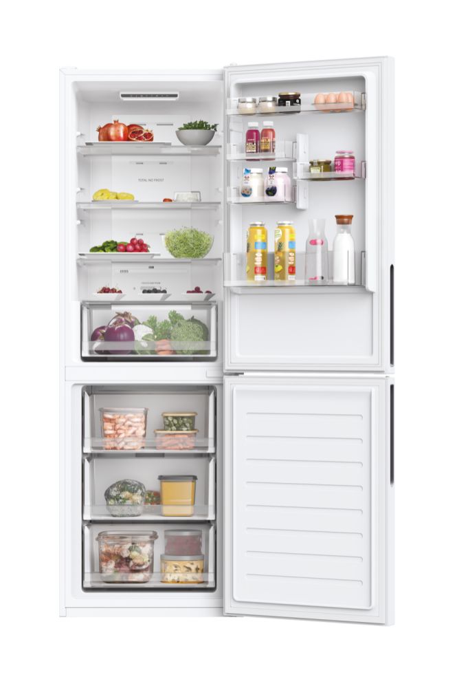 Frigorífico combi Hoover HOCE3T618FW – detalle interior