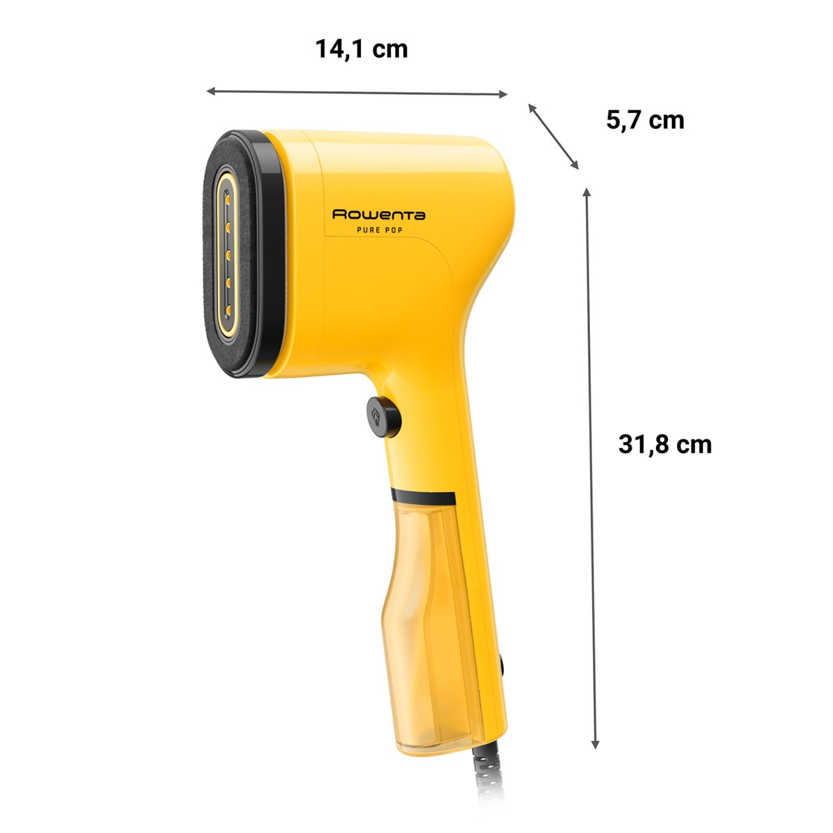 PLANCHA VERTICAL ROWENTA DR2026 PURE POP AMARILLO
