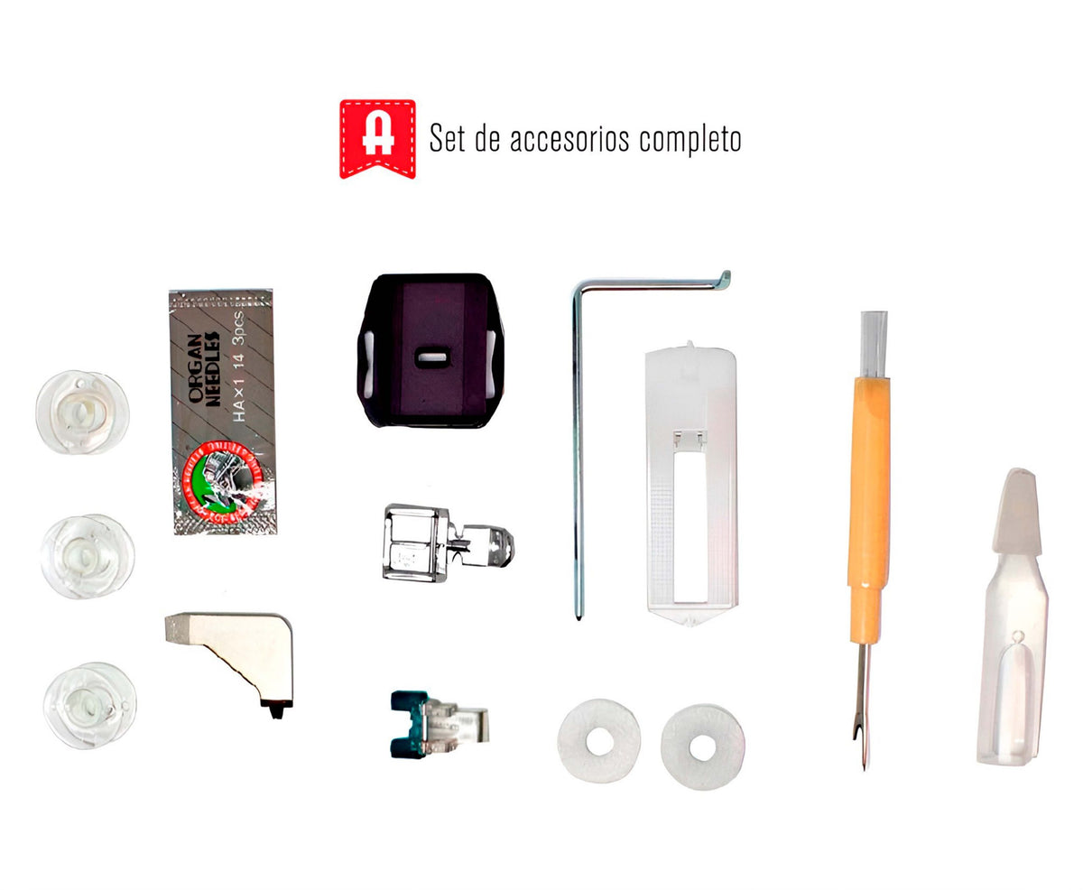 MAQUINA COSER ALFA NEXT 830+ ENHEBRA AUTO 19PUNT
