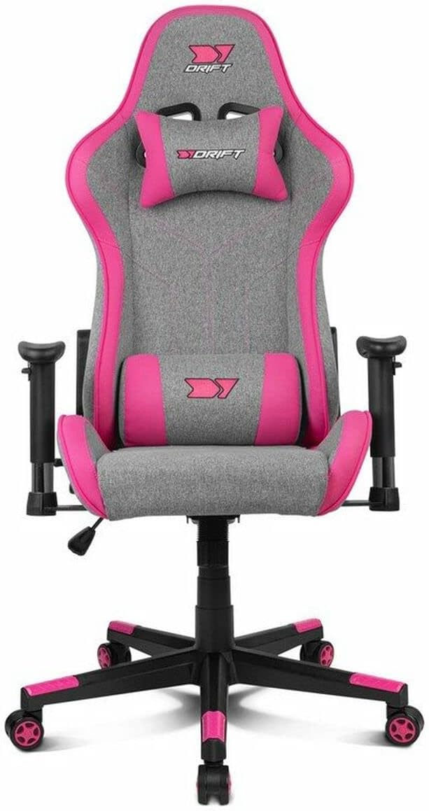 SILLA GAMING DRIFT DR90 PRO GRIS ROSA