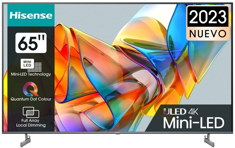 TV HISENSE 65" 65U6KQ UHD MINILED ULED QLED FULLAR