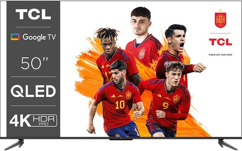 TV TCL 50" 50C649 UHD QLED GOOGLETV GAME MASTER