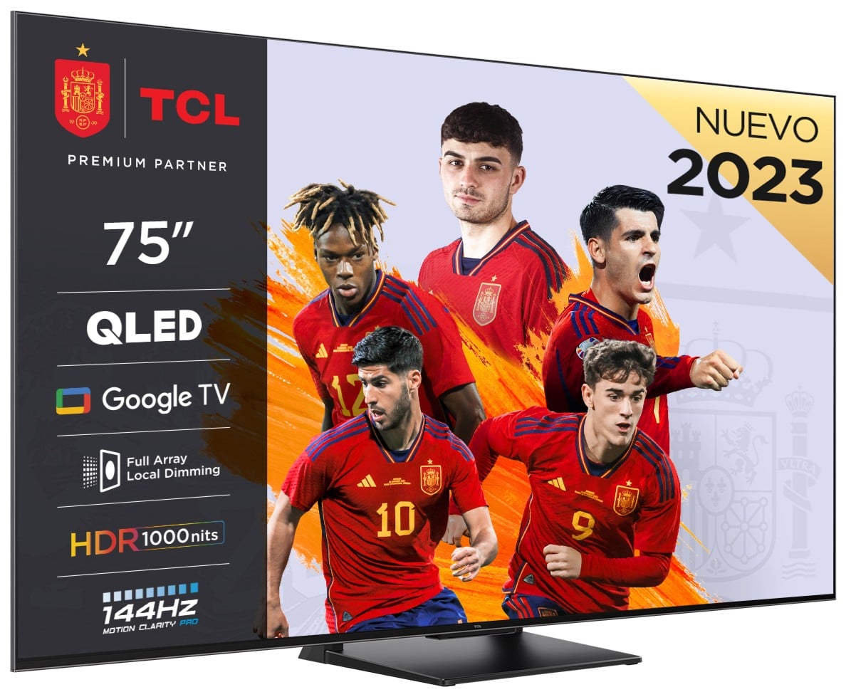 TV TCL 75" 75C745 UHD QLED FULLARRAY GOOGLETV 144H