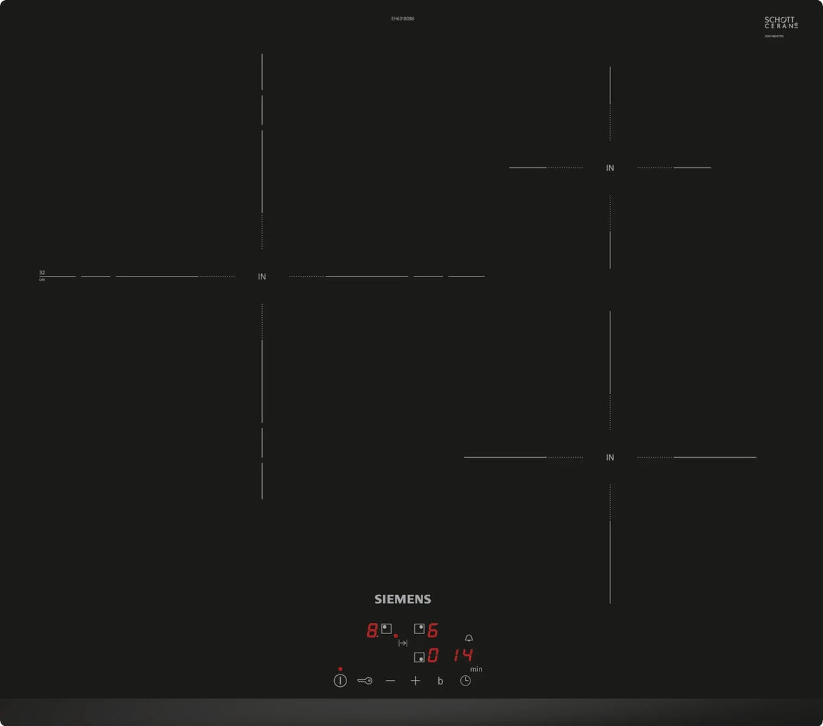 ENCIM. SIEMENS EH631BDB6E 3F NEGRO INDUCCION