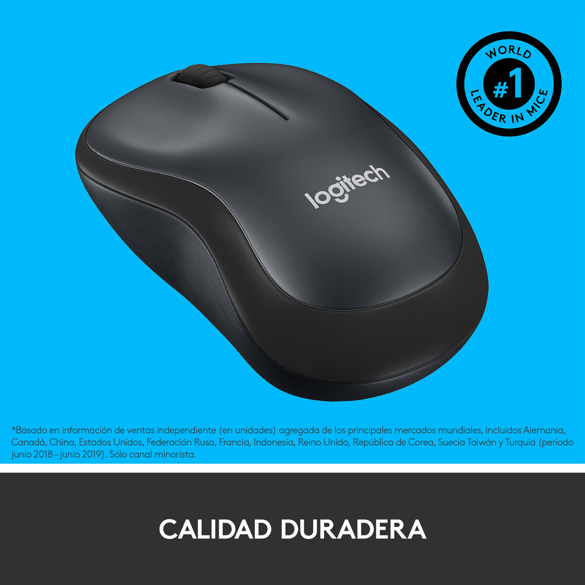 RATON OPTICO LOGITECH M220 SILENT WIRELESS NEGRO