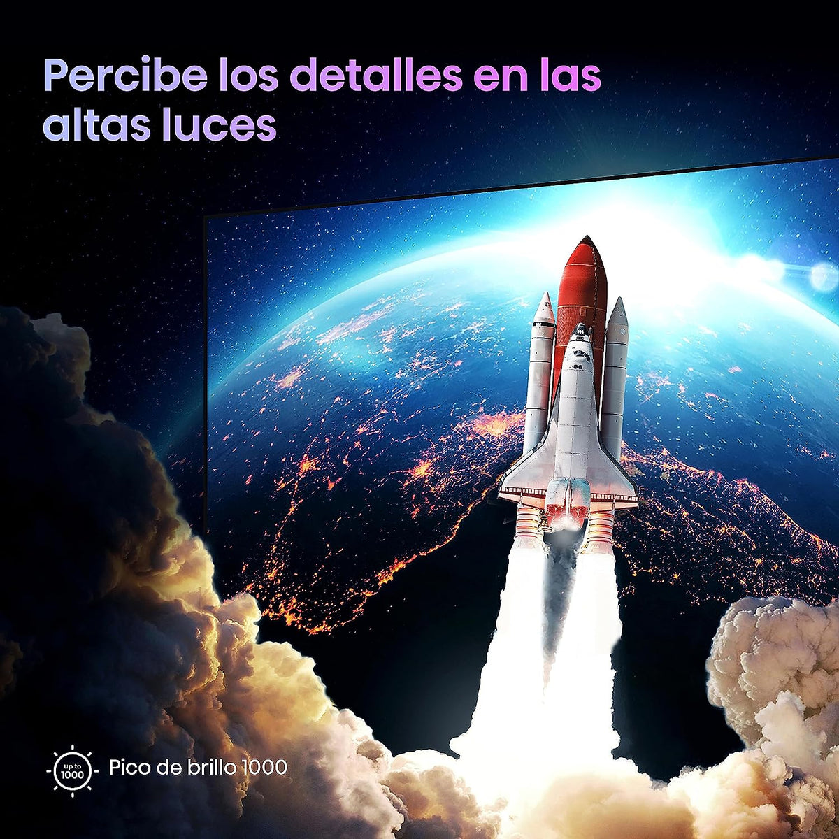 TV HISENSE 55" 55U7KQ UHD MINILED ULED QLED 144HZ