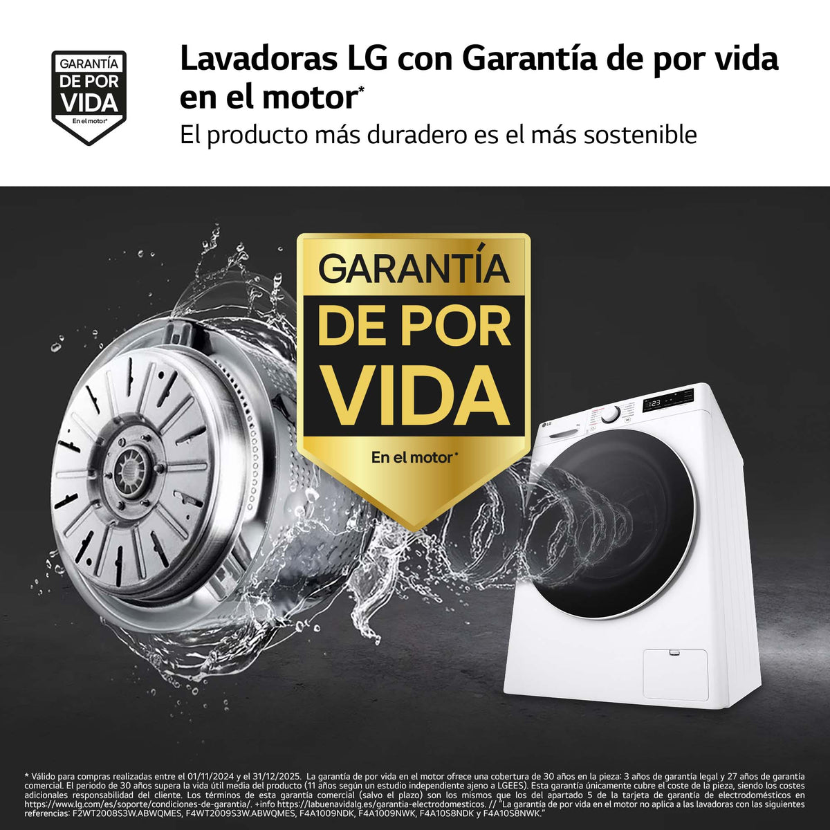 LVD. LG F4WR6009A0W 9K 1400R SMART STEAM