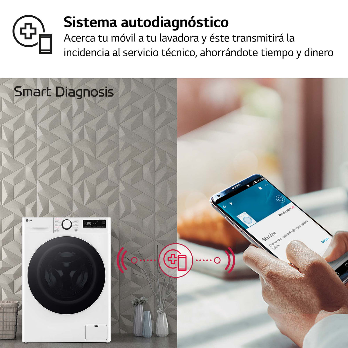 LVD. LG F4WR6009A0W 9K 1400R SMART STEAM