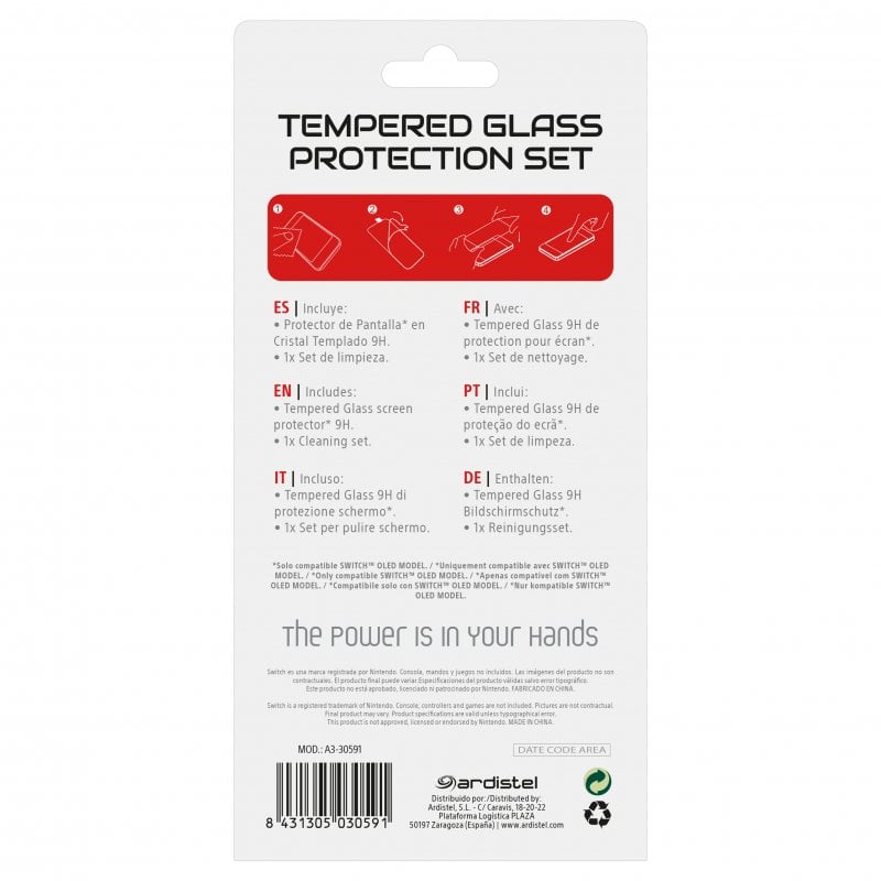 PROTECTOR PANTALLA BLACKFIRE SWITCH OLED