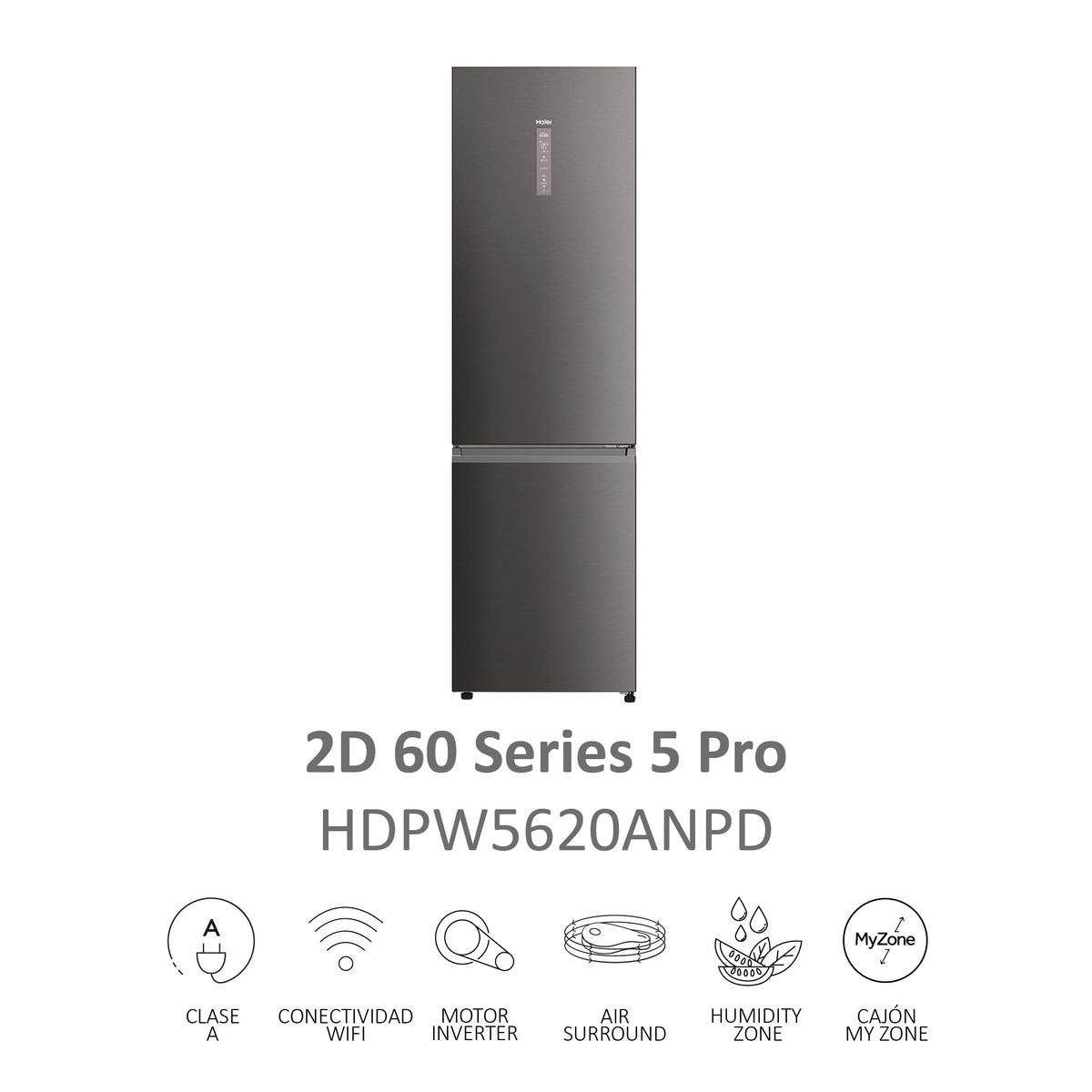 Frigorífico combi Haier HDPW5620ANPD, imagen complementaria 13