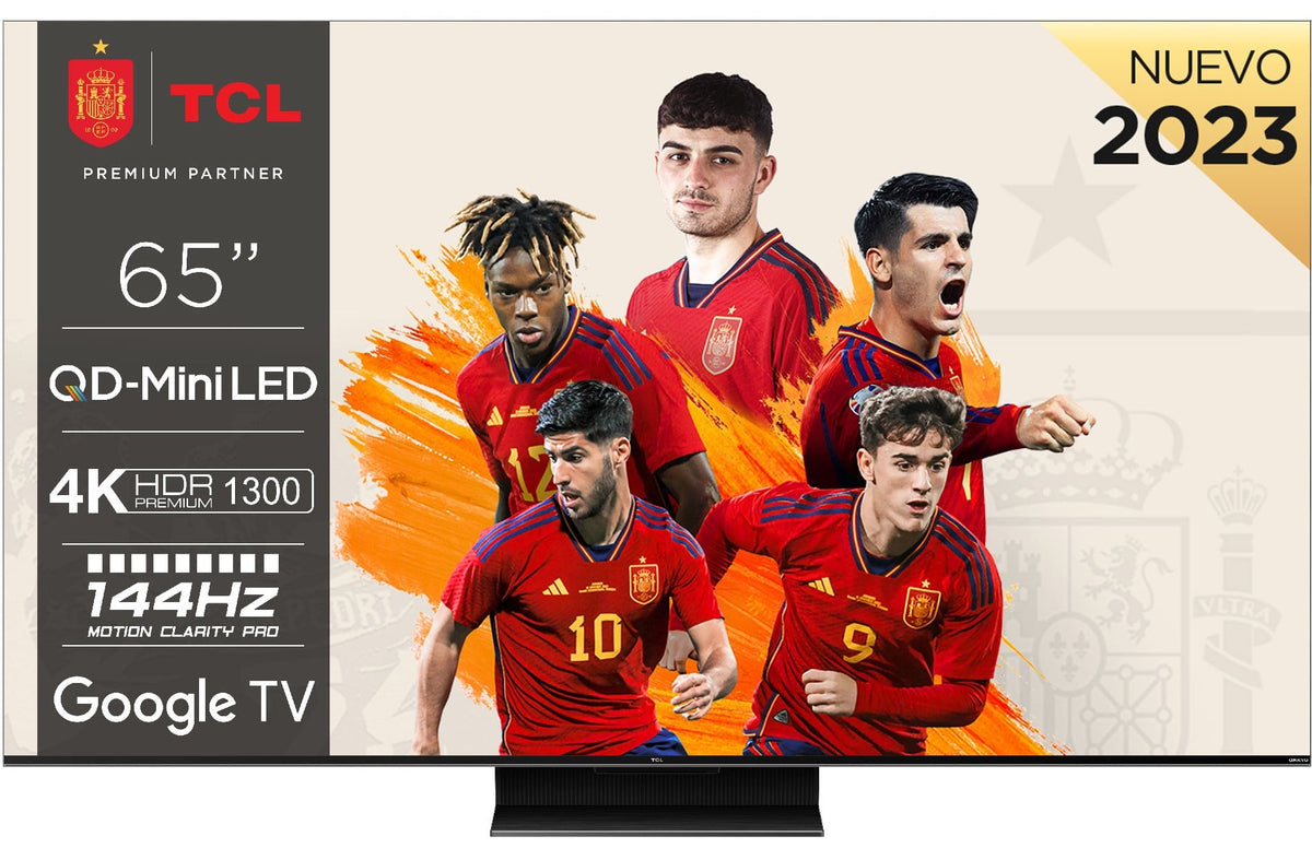 TV TCL 65" 65C805 UHD MINILED QLED GOOGLETV 144HZ