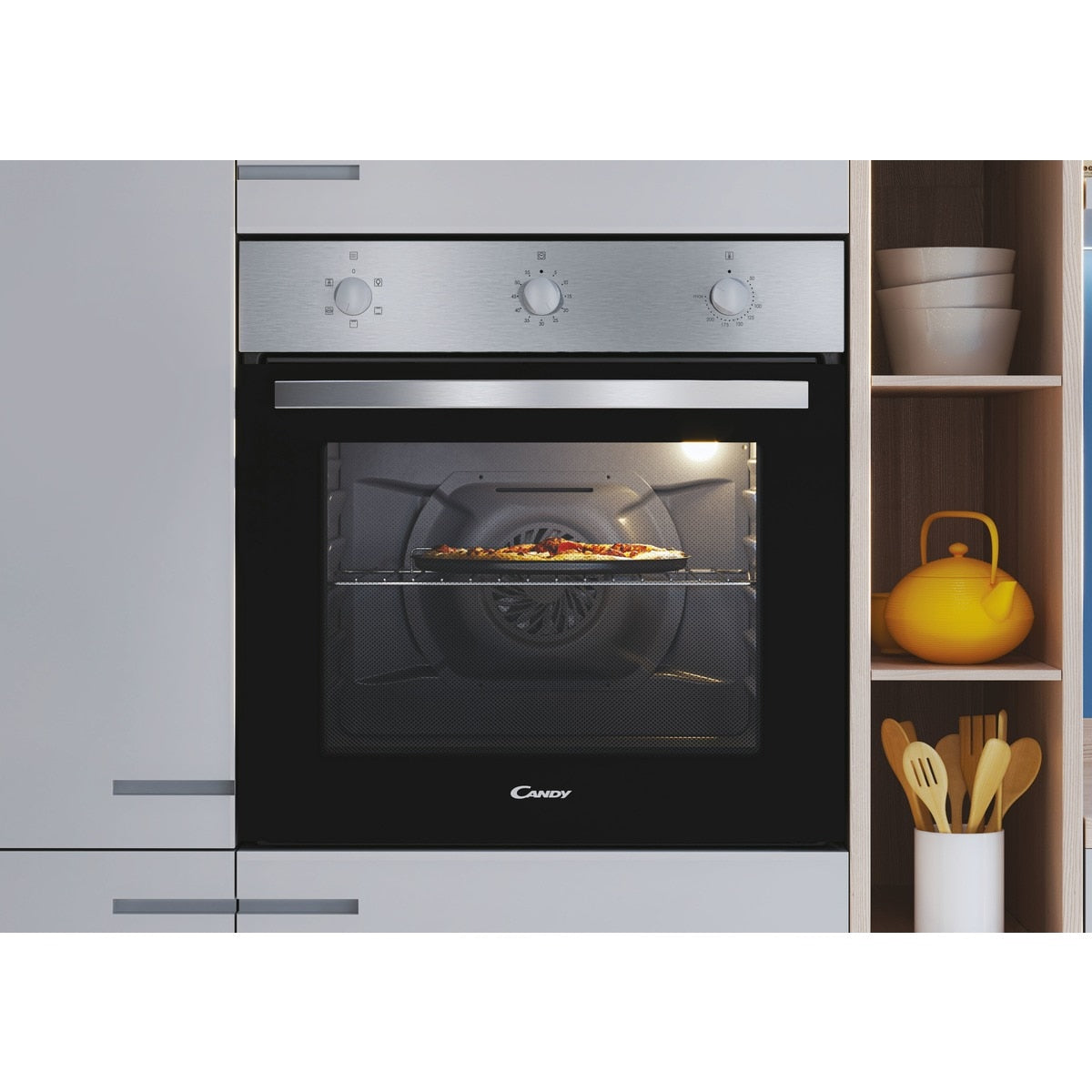 HORNO CANDY FIDCX532 70L GT MULTI INOX