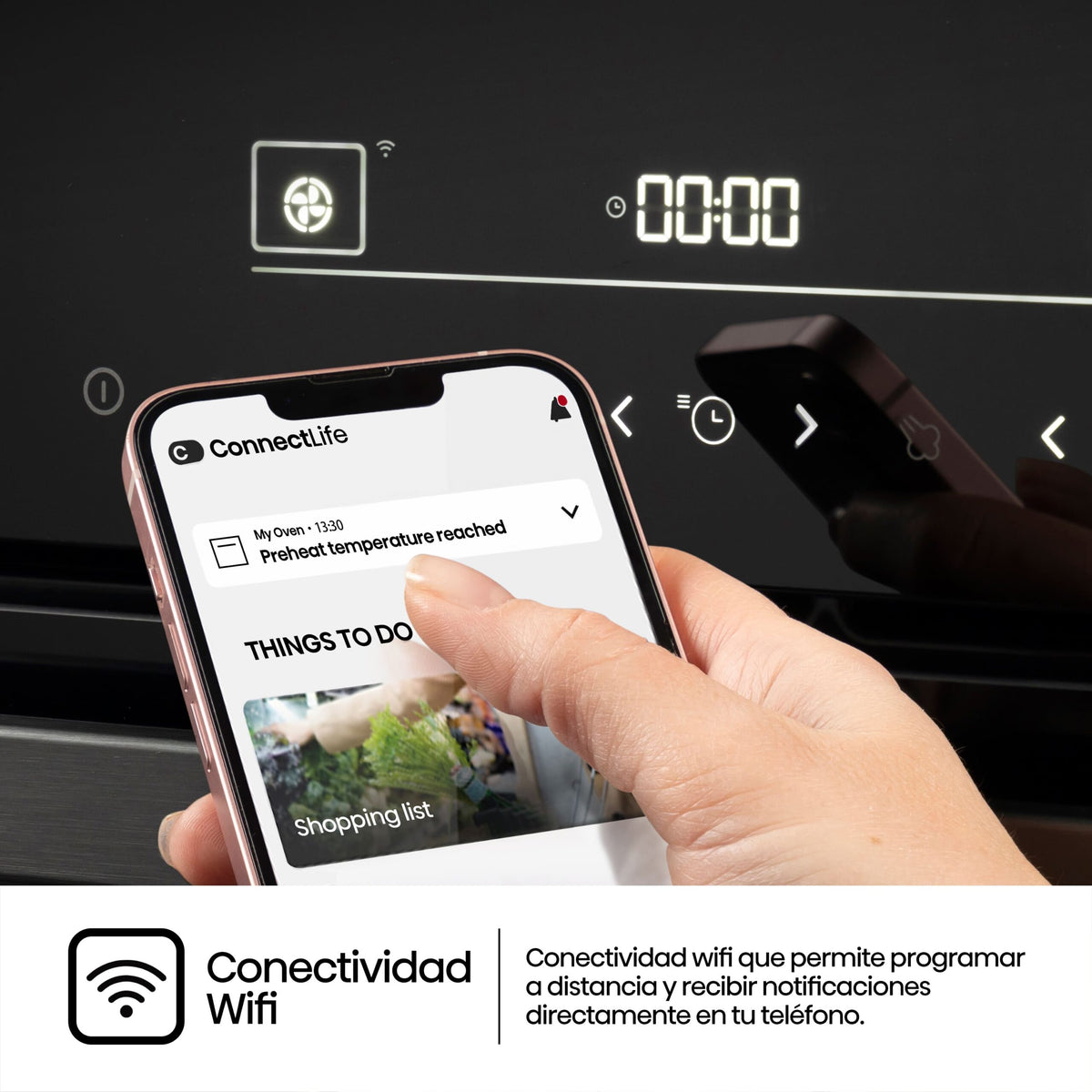 HORNO HISENSE BSA66346PBG WIFI 77L PIRO NEGRO VAPO