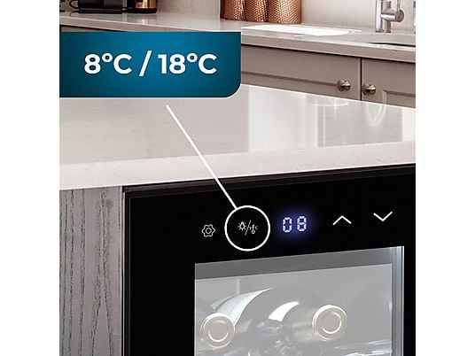 VINOTECA CECOTEC 830 COOLCRYSTAL 8B 02707