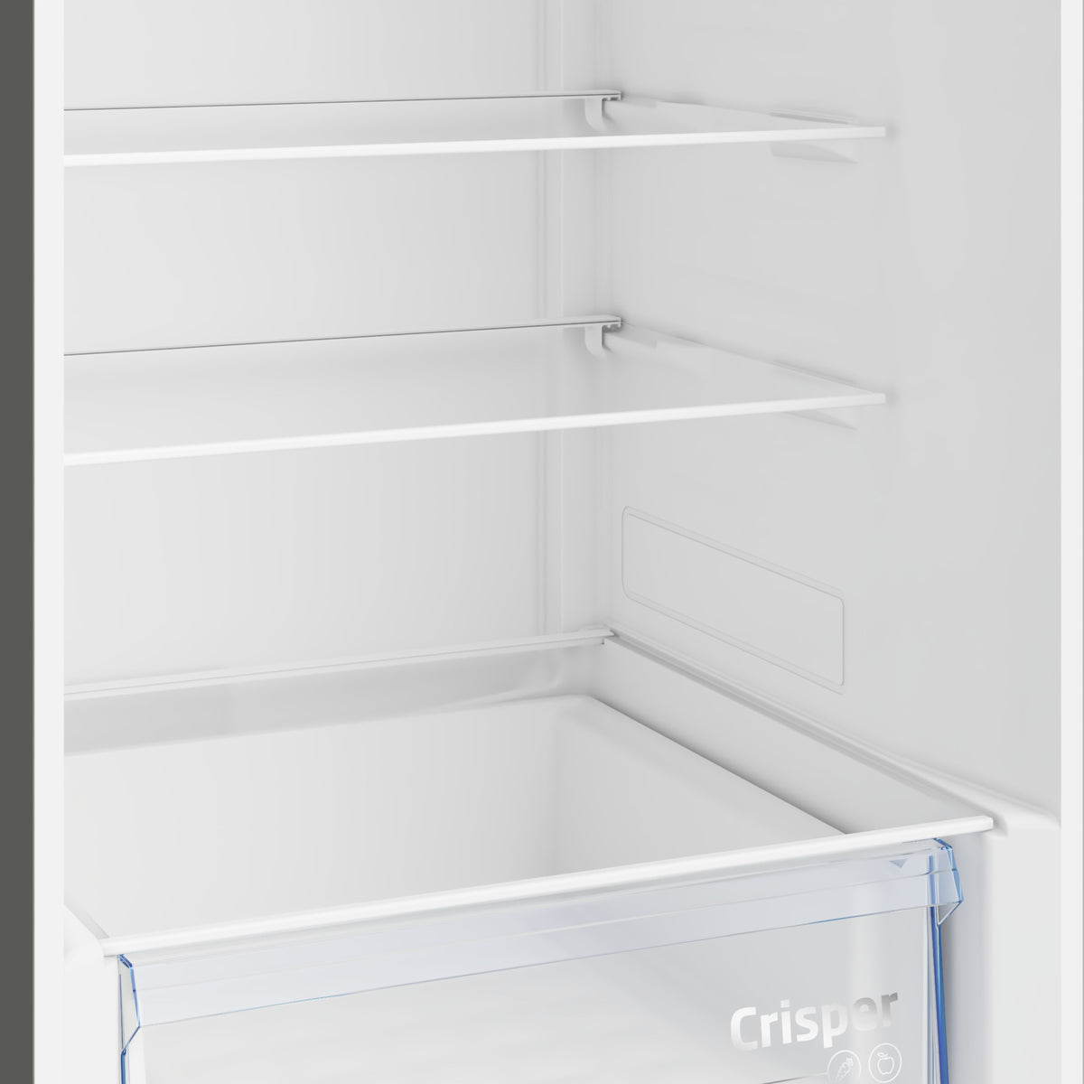 Frigorífico combi Beko B1RCNE364G – distribución de estantes y compartimentos
