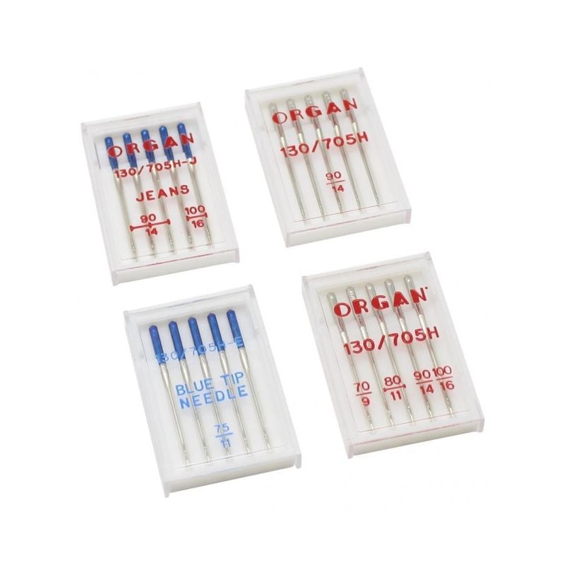 ACC. MAQUINA COSER ALFA SET 4 ESTUCHES AGUJAS
