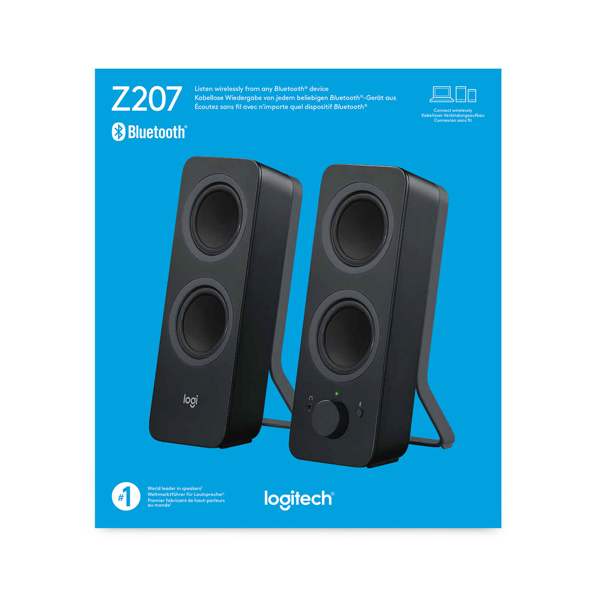 ALTAVOCES LOGITECH Z207 BT NEGROS