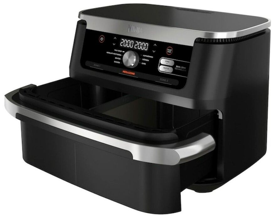 FREIDORA AIRE NINJA AF500EU DOBLE SEPARABLE 10,4L