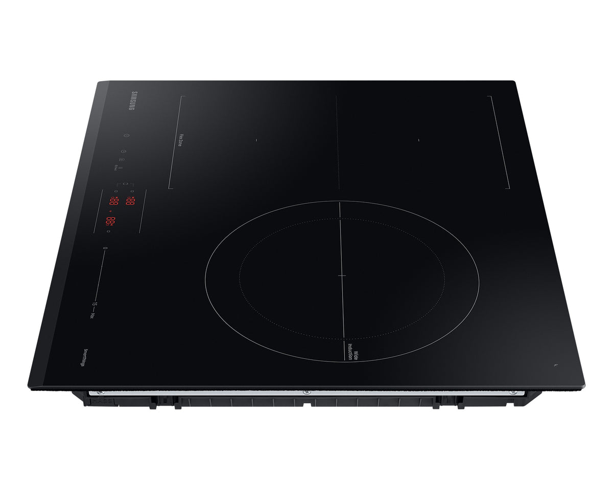 Samsung NZ63B5046GK/U1 – vista superior de la placa de inducción