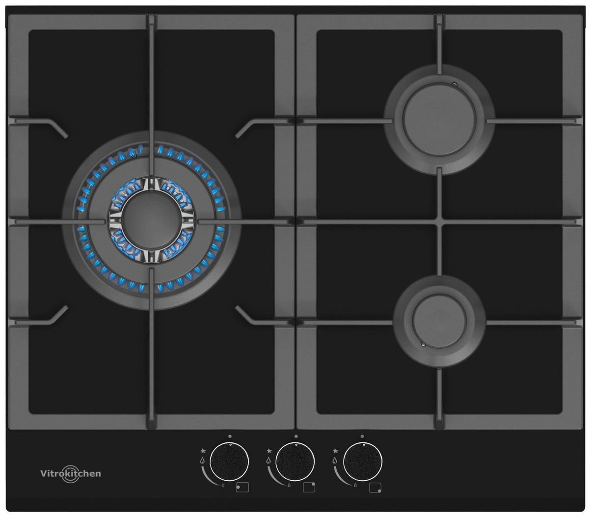 ENCIM. VITROKITCHEN CG630NN 3F CRISTALGAS NAT