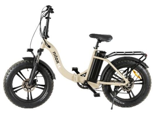 BICICLETA ELECTRICA NILOX X9 PLUS 20X4P SAND