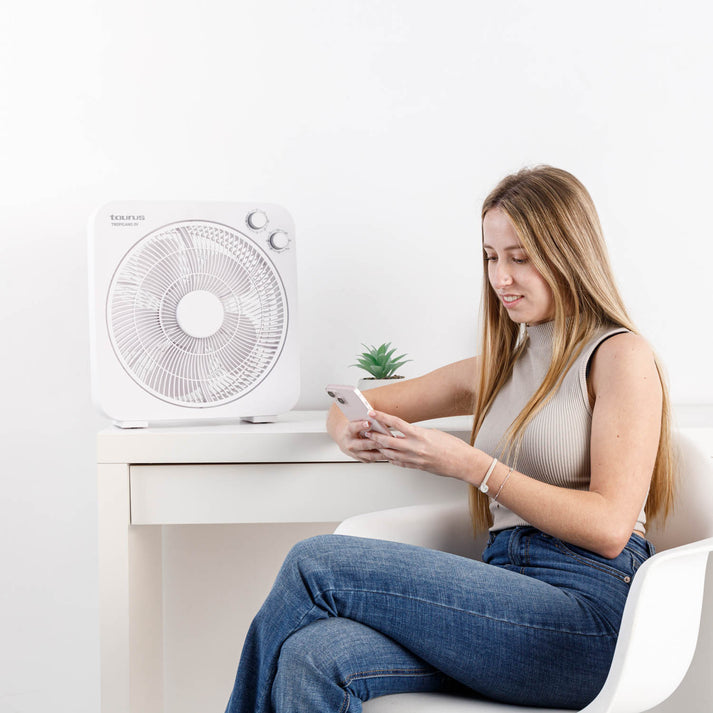 VENTILADOR BOX TAURUS TROPICANO 3V 35W 30CM