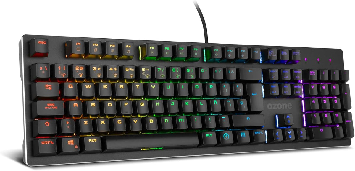 TECLADO OZONE ALLIANCE HYBRID RGB GAMING