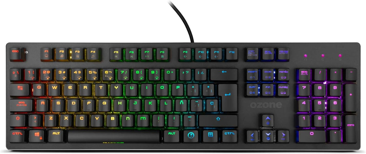TECLADO OZONE ALLIANCE HYBRID RGB GAMING