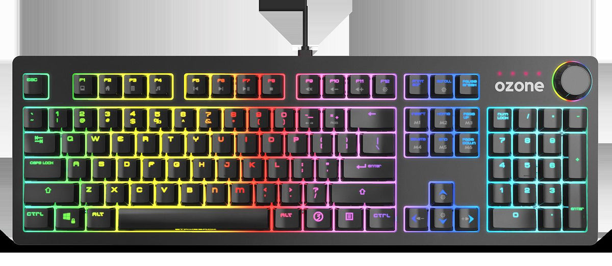 TECLADO OZONE STRIKEBACK MECANICO RGB GAMING