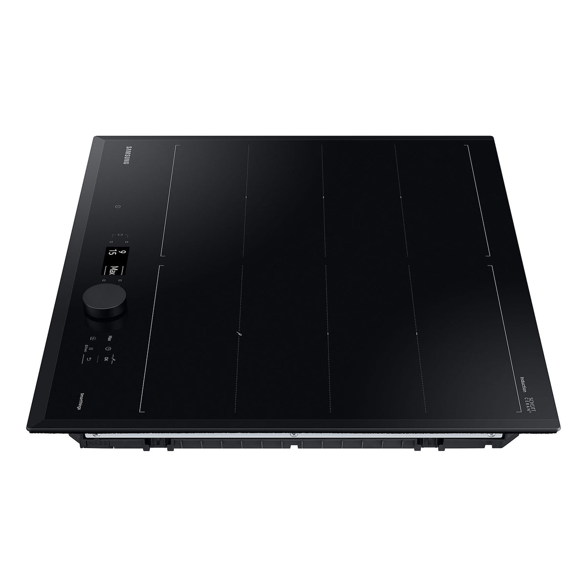 Samsung NZ64B7799KK/U1 – vista superior de la placa Dual Flex