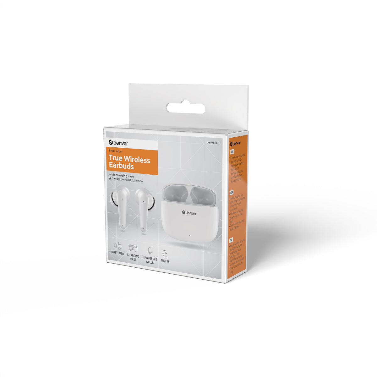 AURICULARES DENVER TWE-48W WHITE