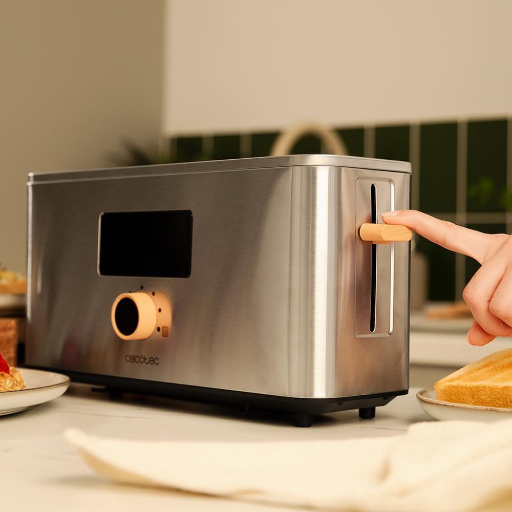 TOST. CECOTEC TOUCH&TOAST EXTRA VERT. 1000W 4845