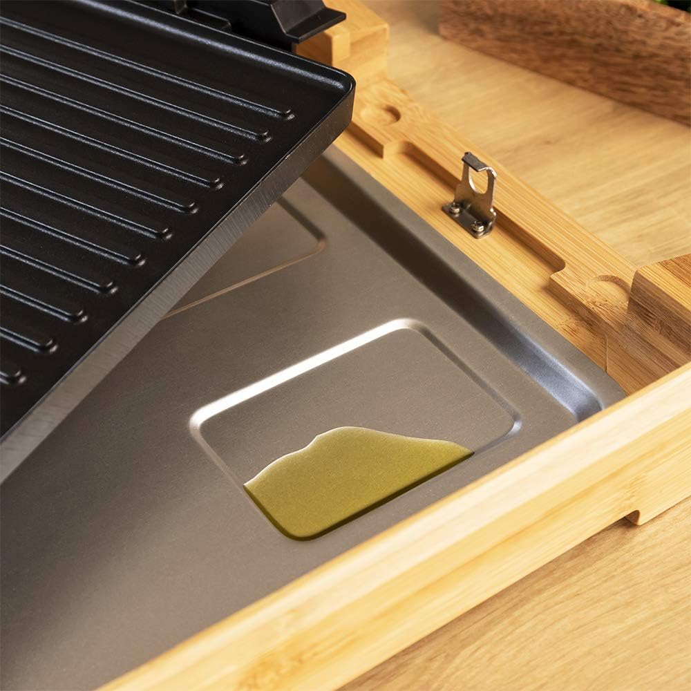 ASADORA CECOTEC TASTY&GRILL BAMBOO 2000W 3058