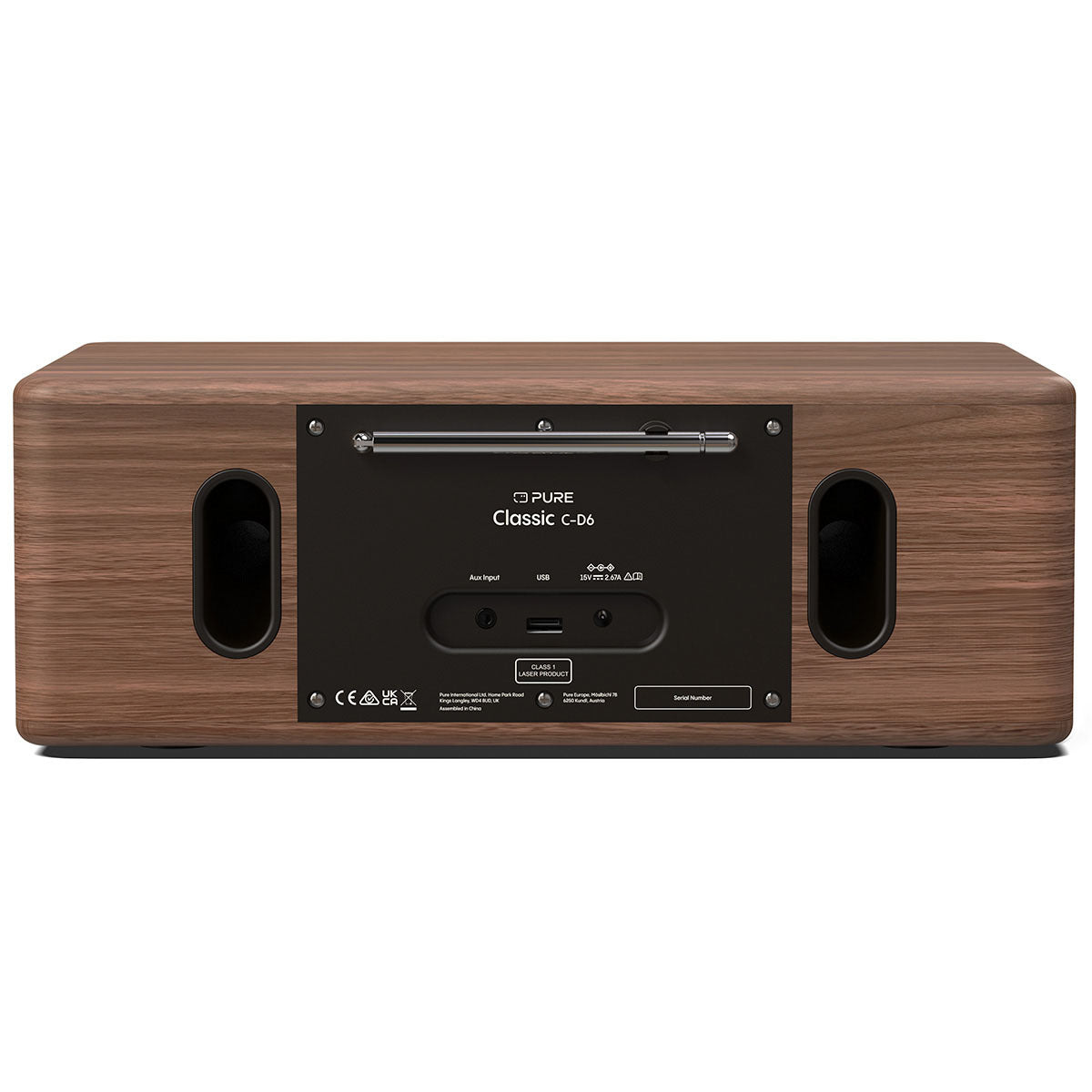 CADENA PURE CLASSIC C-D6 C CAFE/NEGRO