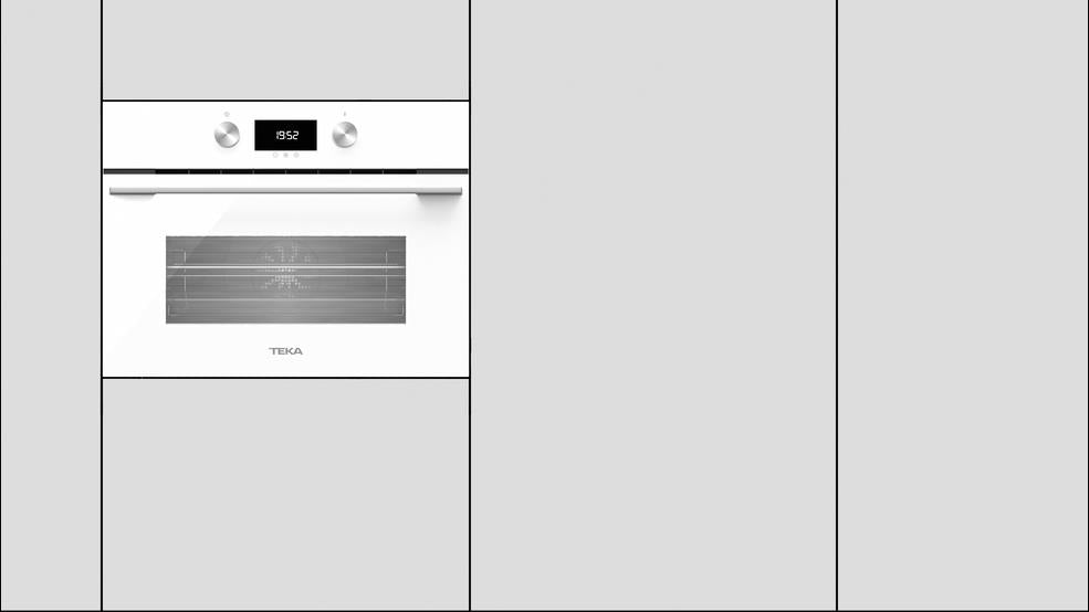HORNO TEKA HLC8440 40L MICRO CRISTAL BLANCO