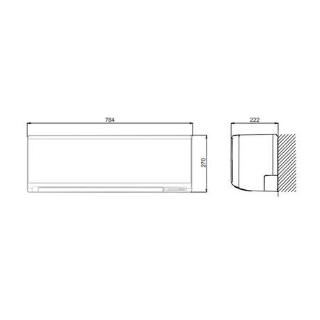 ACON.MULTI.KIT FUJITSU 2x1 ASY35U2MIKN W (EXT.50)