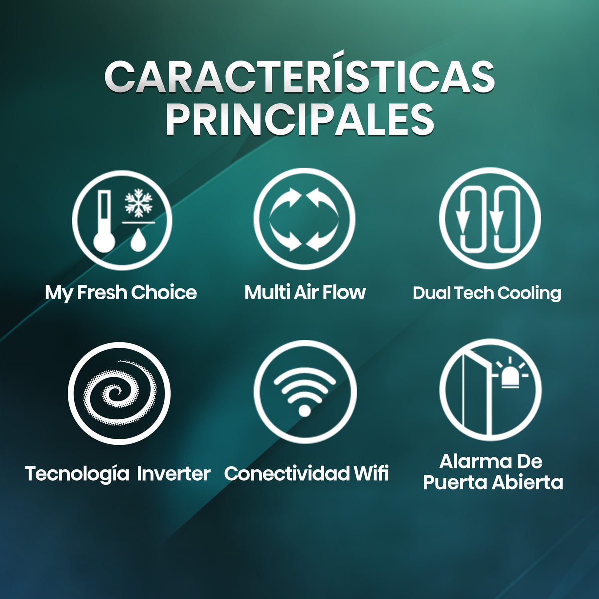 Hisense RQ5P470SEIE – interior del frigorífico