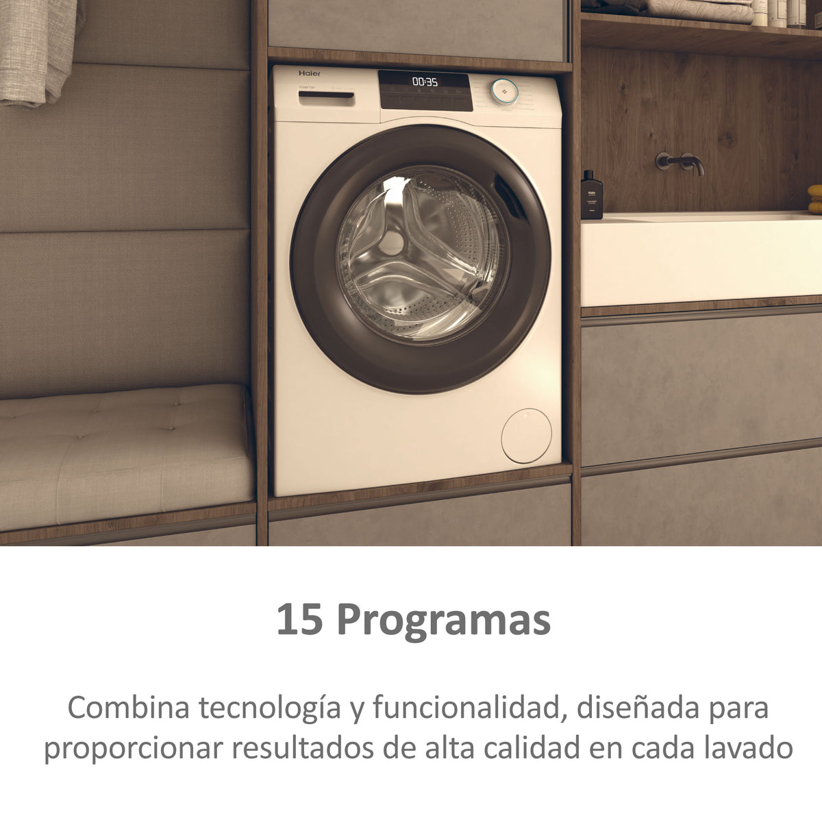 LVD. HAIER HW80BP14929AS 8K 1400R BCA ABT STEAM
