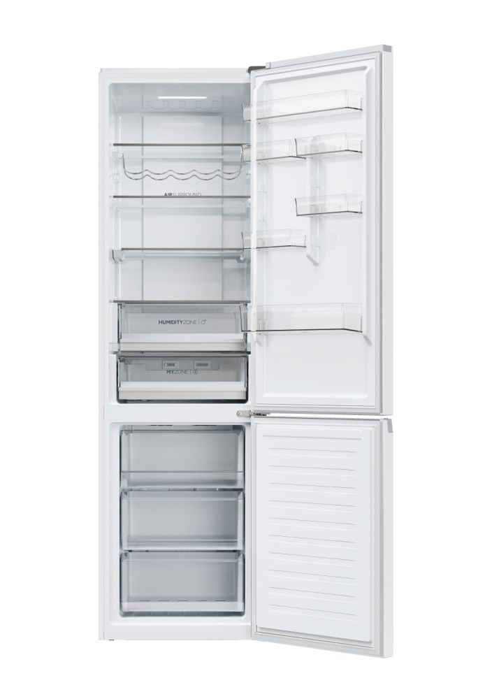 Frigorífico combi Haier HDPW5620CNPW – vista frontal y acabado