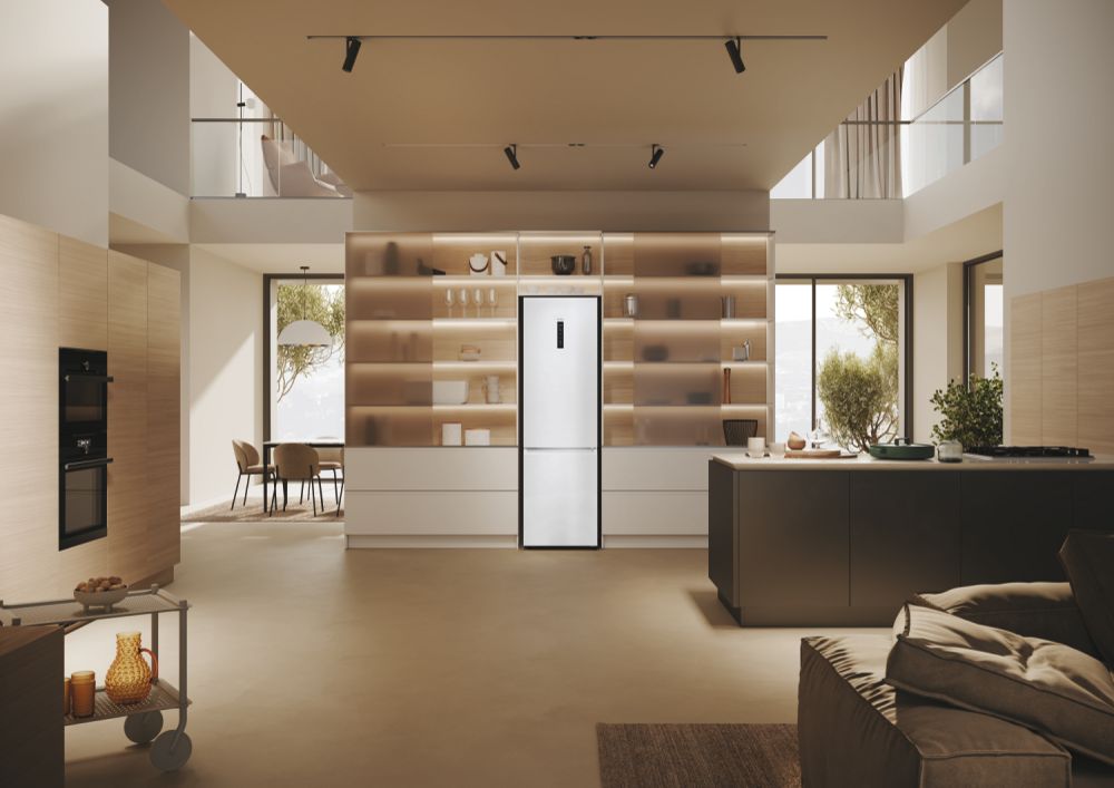 Frigorífico combi Haier HDPW5620CNPW – vista interior adicional