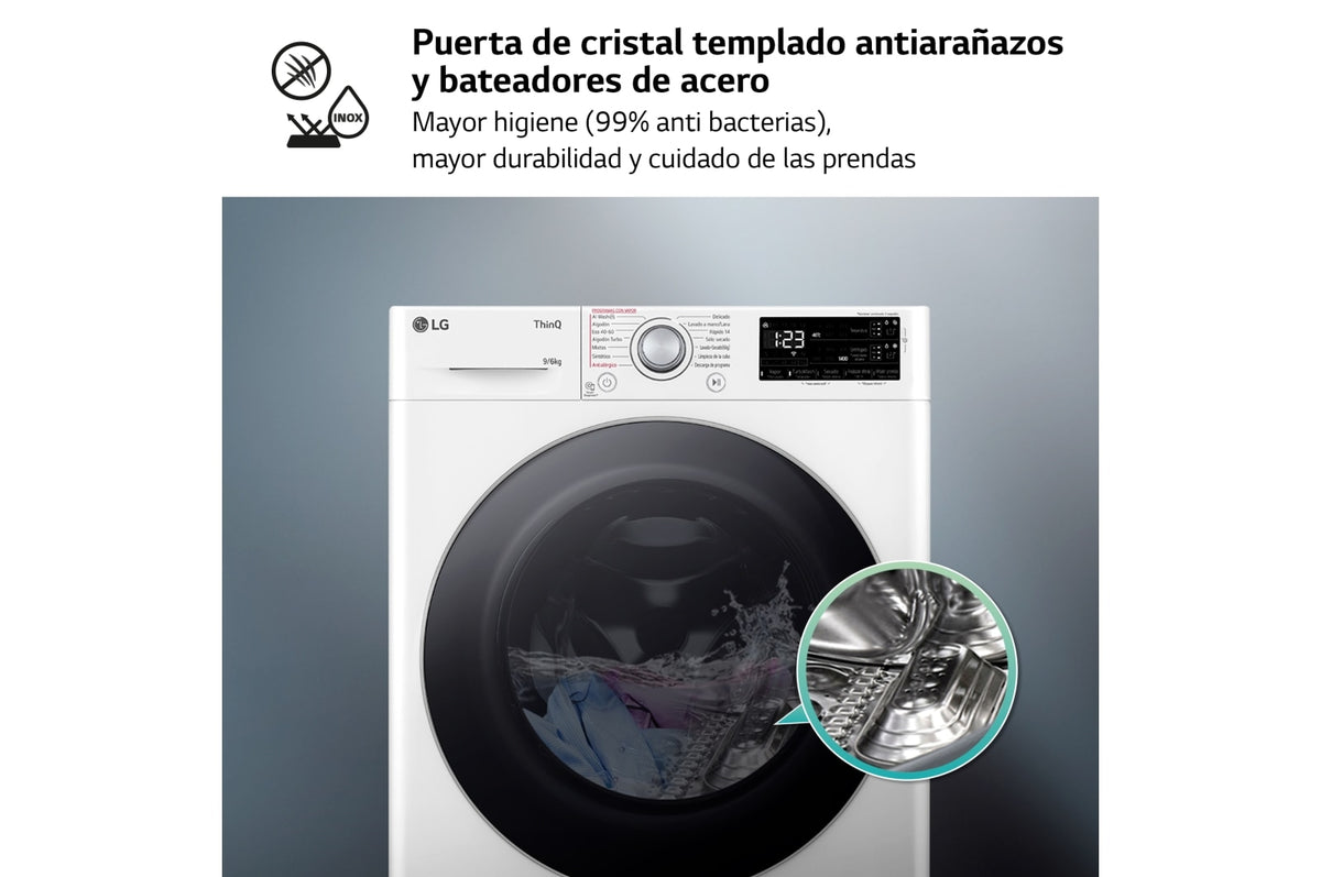 LVD.SEC. LG F4DR5509A1W 9/6K 1400R VAPOR BCA ATD